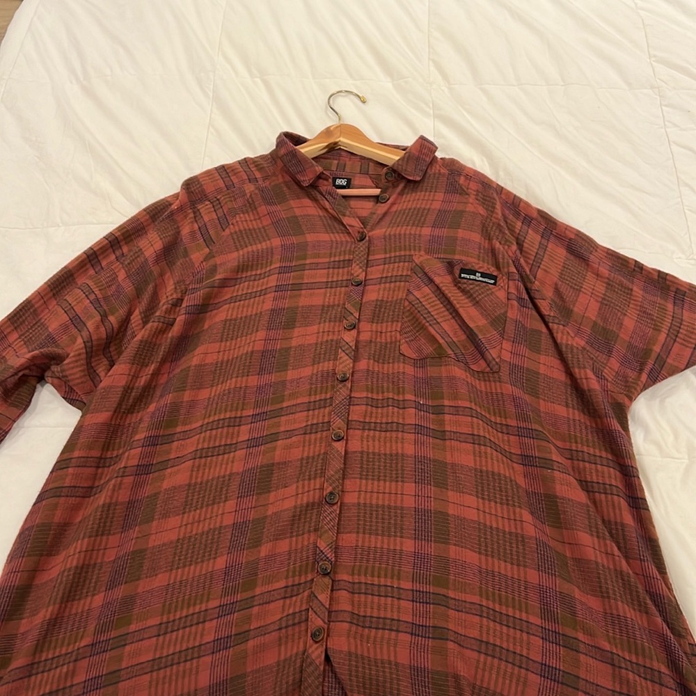 Flannel dress